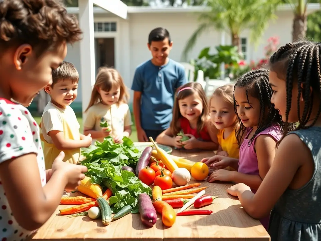 A photograph of children participating in an educational workshop on viticulture, demonstrating the organization's commitment to preserving cultural knowledge and engaging future generations.